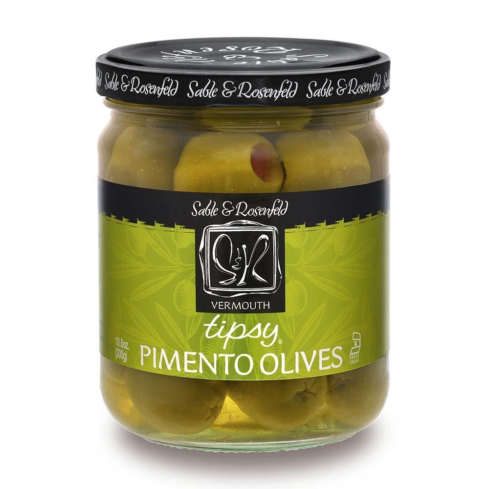 Vermouth Tipsy Olives - The Savory Pantry