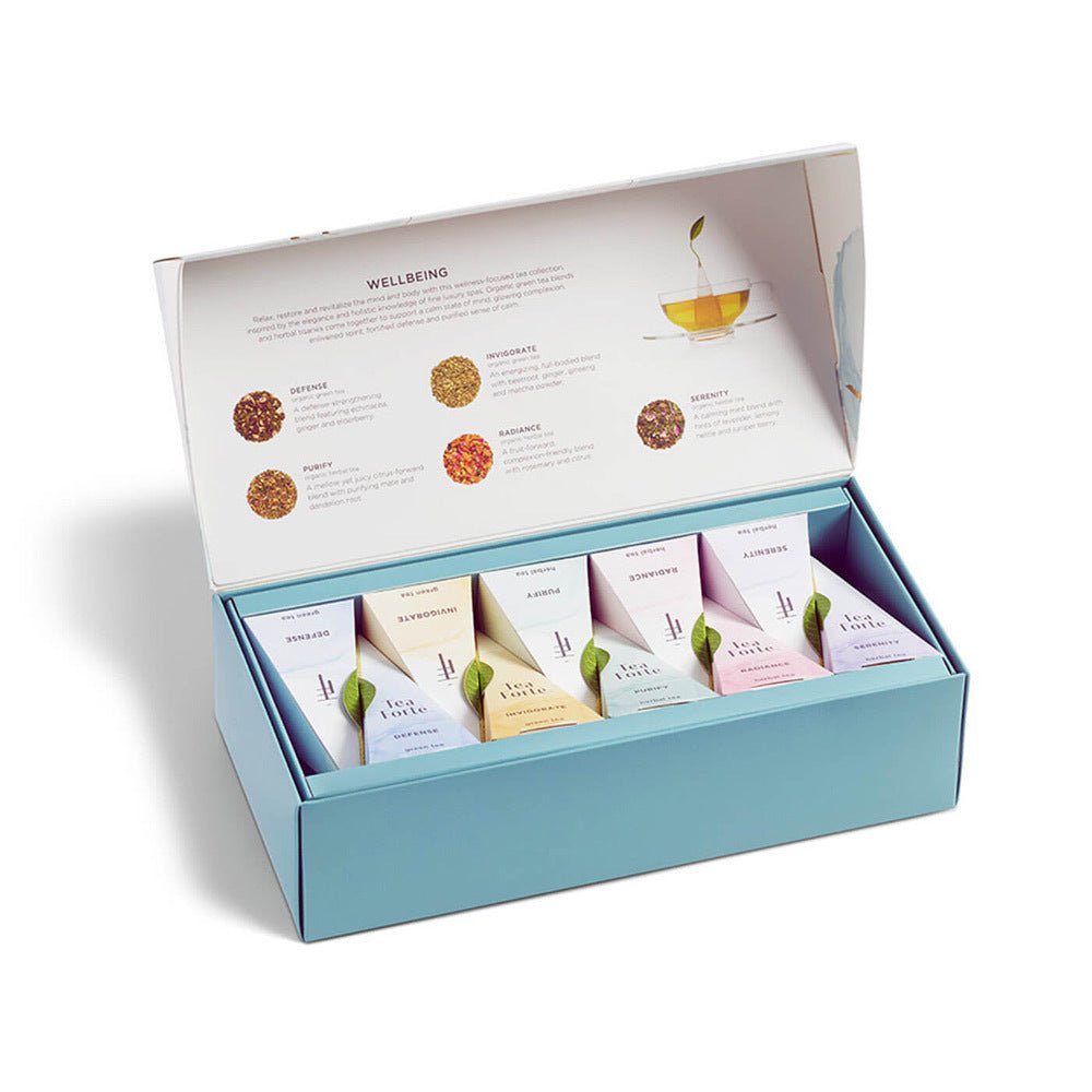 Assorted Gift-Boxed Wellbeing Teas - The Savory Pantry