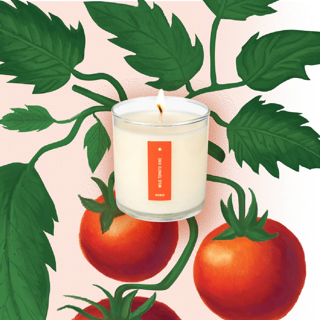 KOBO Wild Tomato Vine Seed Candle - The Savory Pantry