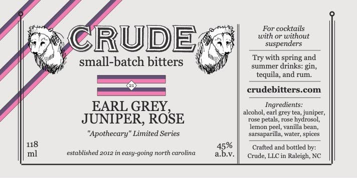 Apothecary Limited Series 21 Earl Grey, Juniper & Rose Bitters - The Savory Pantry