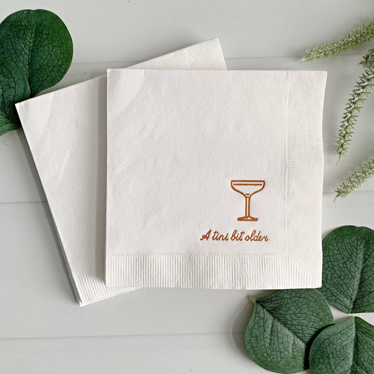 Tini Bit Older Cocktail Napkins - The Savory Pantry