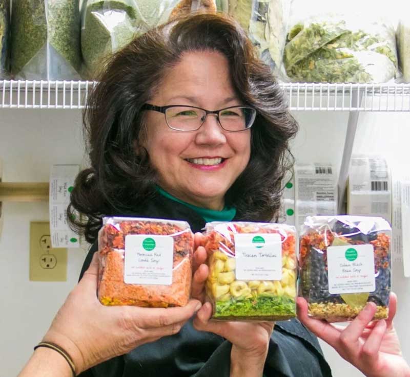 Healthy Gourmet Kitchen Founder, Mary Song. Image by Dona Frank-Federico.