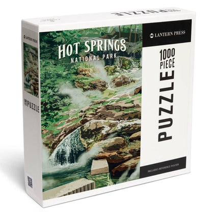 Hot Springs National Park 1,000 Piece Puzzle - The Savory Pantry