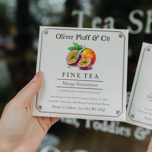 Mango Passionfruit Green Iced Tea