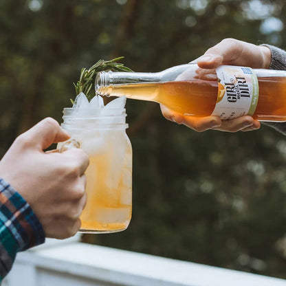 Ruby Spiced Apple Shrub