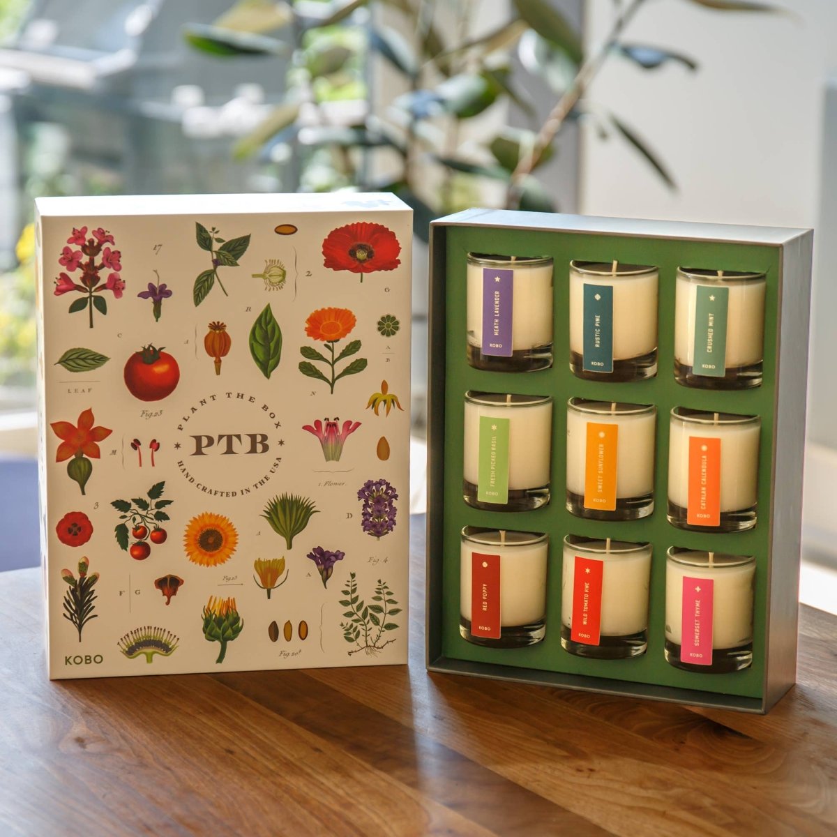KOBO Plant The Box Votive Gift Set - Thumbnail 3