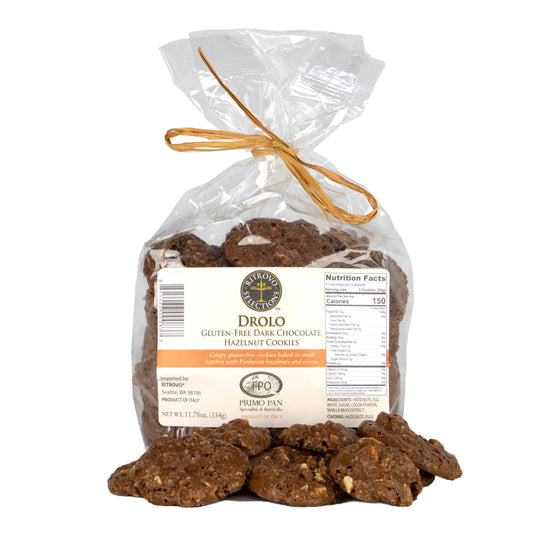 Drolo | Gluten-Free Dark Chocolate Hazelnut Cookie