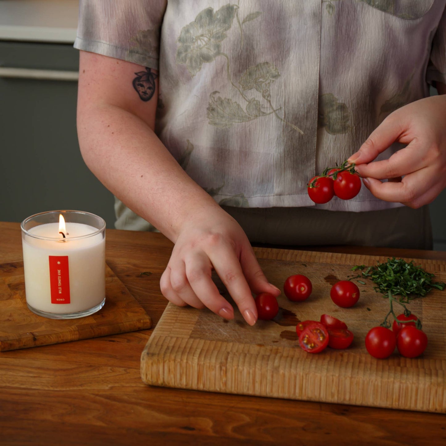 KOBO Wild Tomato Vine Seed Candle