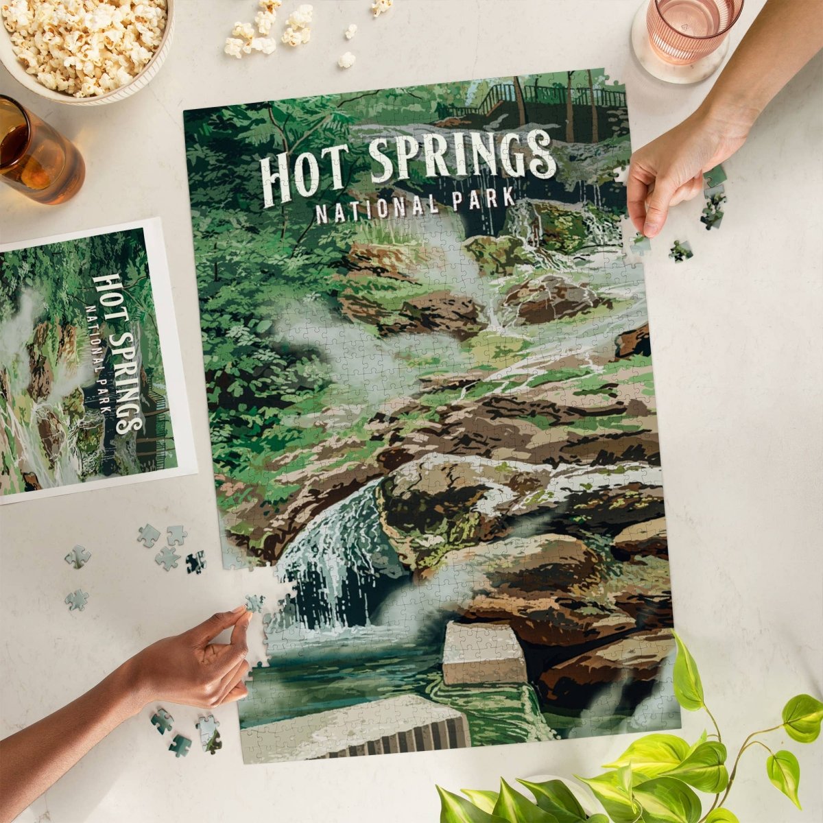 Hot Springs National Park 1,000 Piece Puzzle - The Savory Pantry