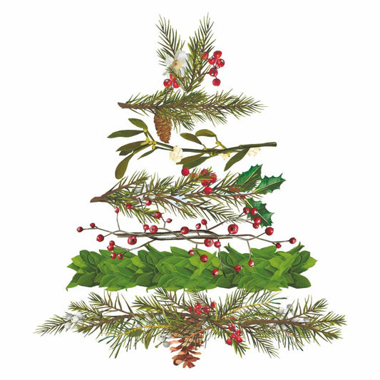 Christmas Arbor Cocktail Napkins