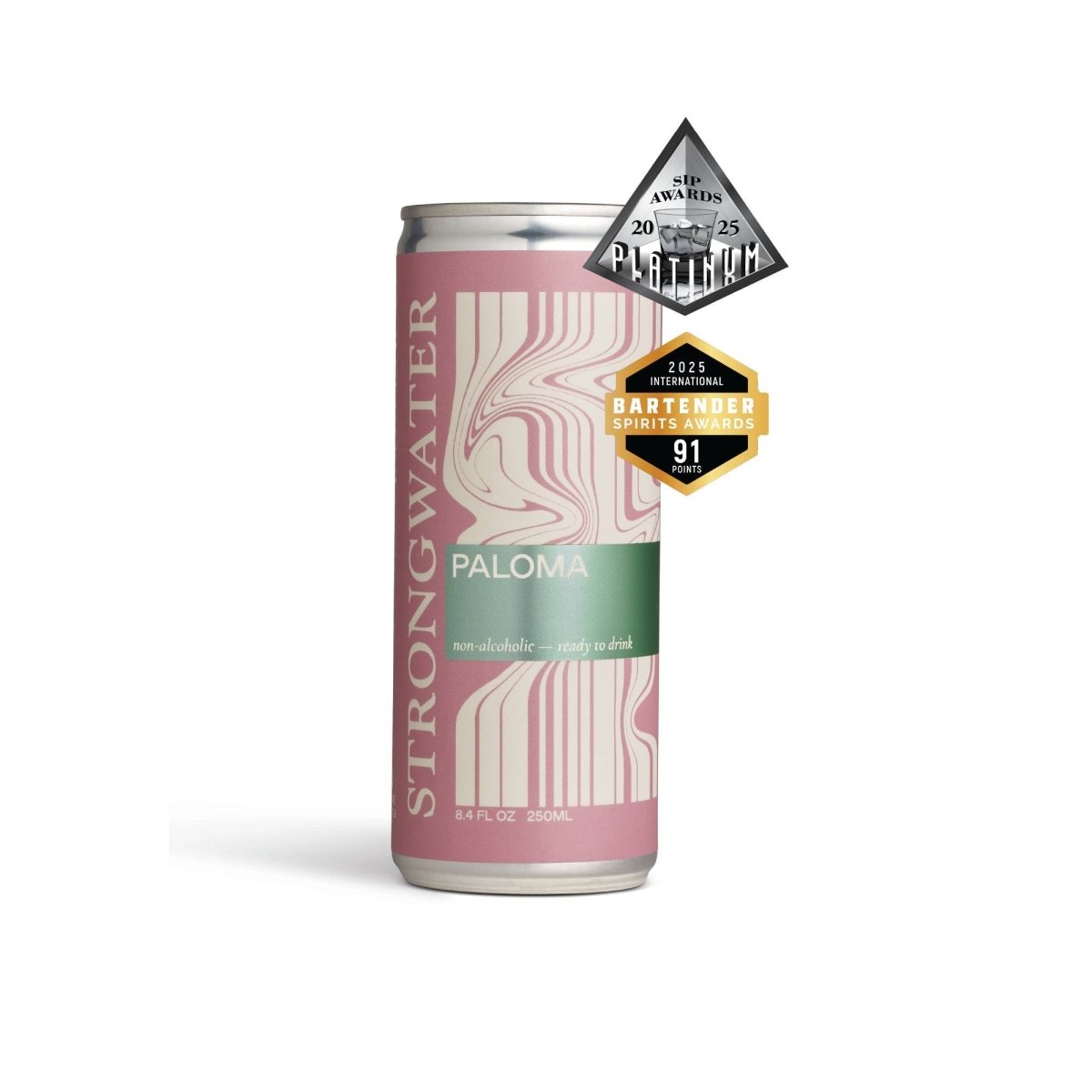 NA Sparkling Paloma Mocktail - The Savory Pantry