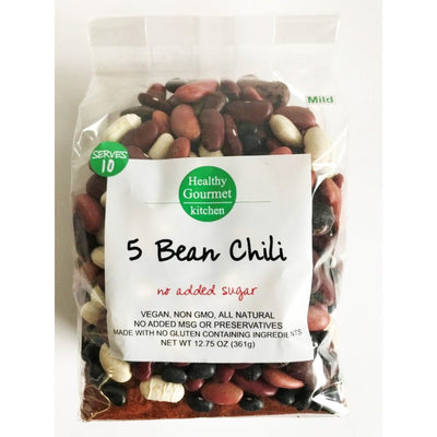 5 Bean Chili - The Savory Pantry
