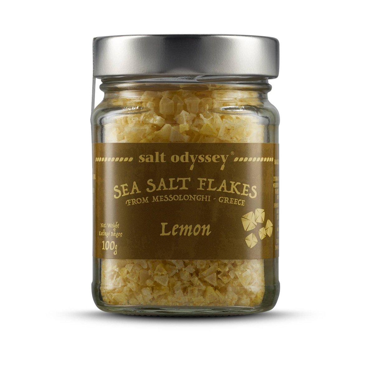Sea Salt Flakes with Lemon - The Savory Pantry