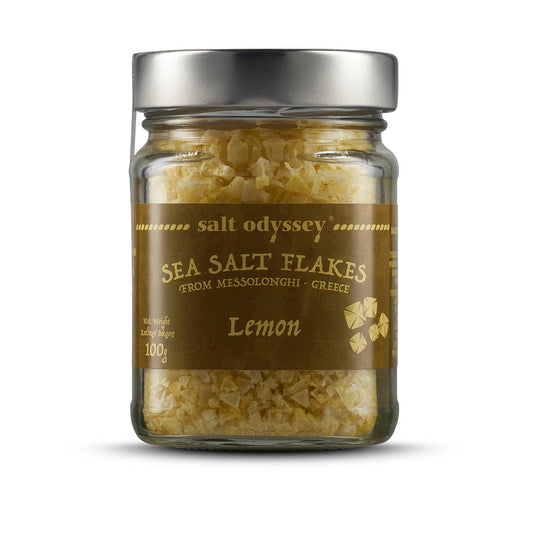 Sea Salt Flakes with Lemon