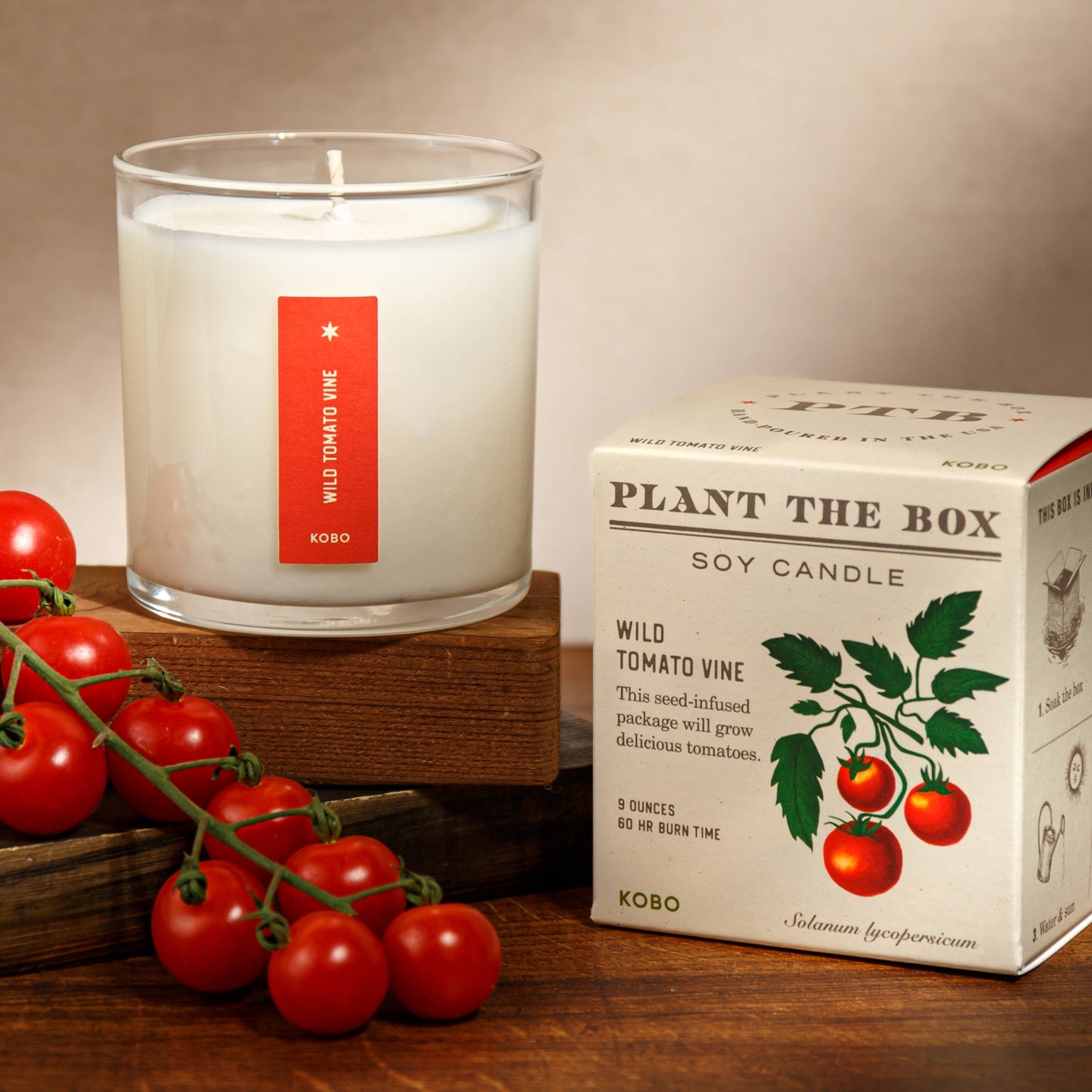 KOBO Wild Tomato Vine Seed Candle