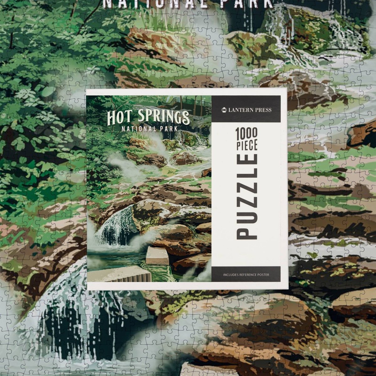 Hot Springs National Park 1,000 Piece Puzzle - The Savory Pantry