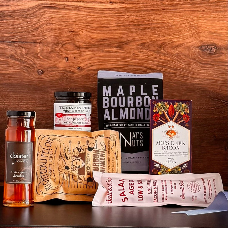 Bourbon & Bacon Gift Box - The Savory Pantry