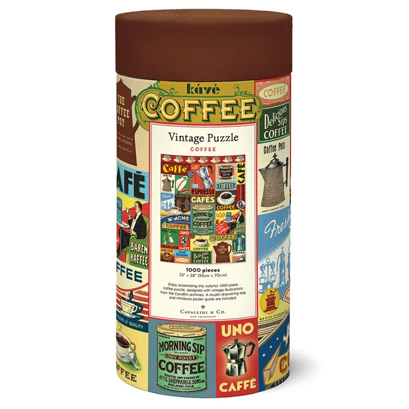 Coffee 1,000 Piece Puzzle - The Savory Pantry