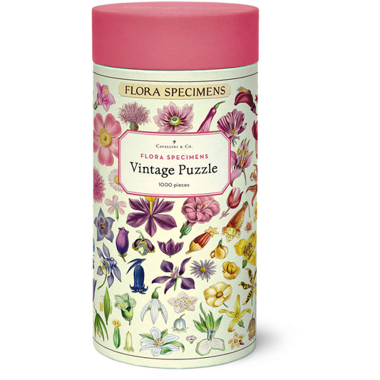 Flora Specimen 1,000 Piece Puzzle