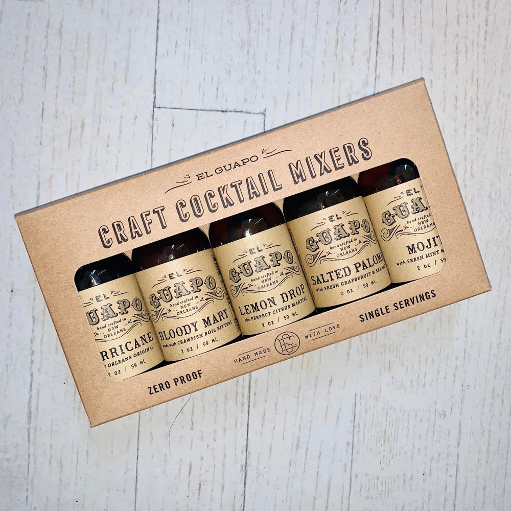 Craft Cocktail Mixers Gift Box