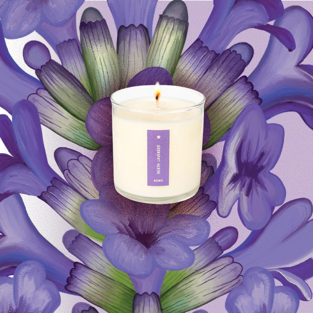 KOBO Candles Heath Lavender Seed Candle - Thumbnail 3
