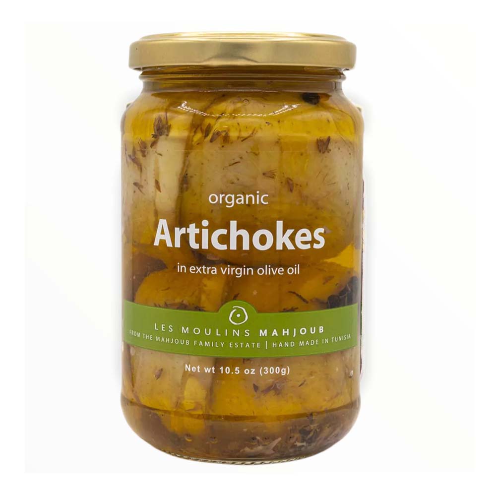 Mahjoub Organic Artichokes in Extra Virgin Olive Oil