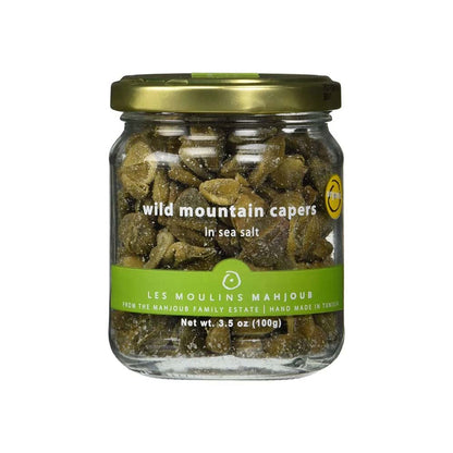 Wild Mountain Capers in Sea Salt