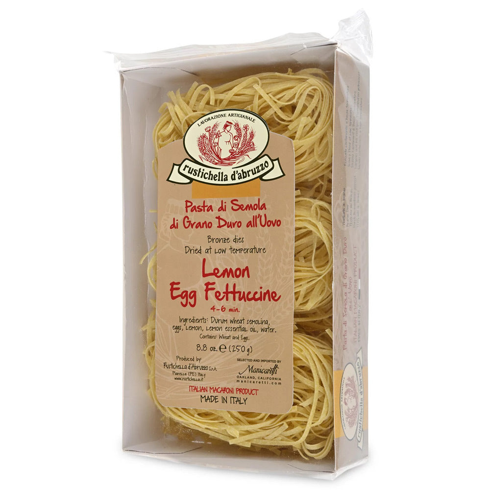 Egg Fettuccine with Lemon