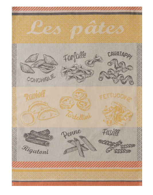 Les Pates French Cotton Jacquard Tea Towel