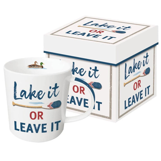 Lake It or Leave It Gift-Boxed Mug