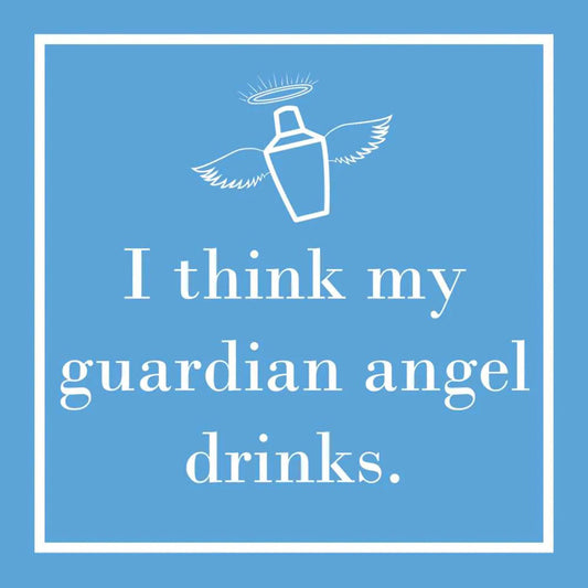 My Guardian Angel Cocktail Napkin