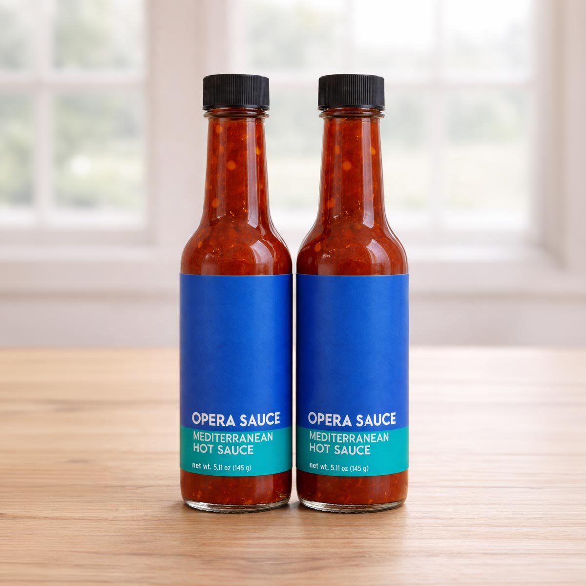 Opera Sauce Mediterranean Hot Sauce | Pack of 2 - The Savory Pantry
