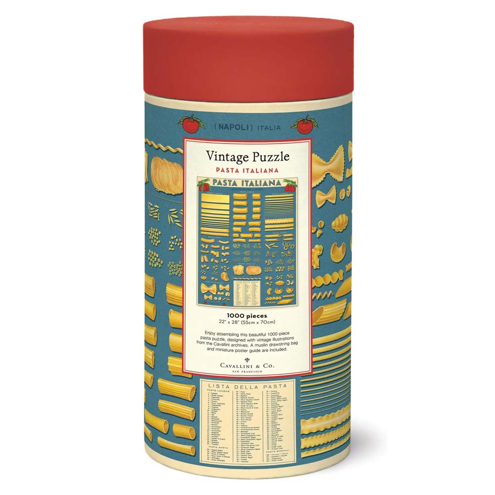 Pasta Italiana 1,000 Piece Puzzle - The Savory Pantry