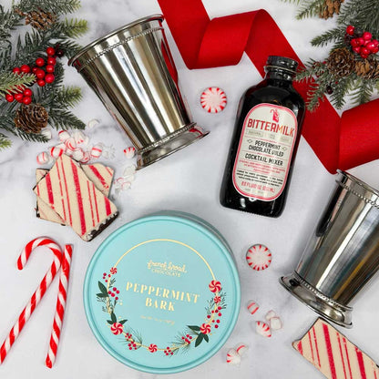 Holiday Peppermint Chocolate Julep Gift