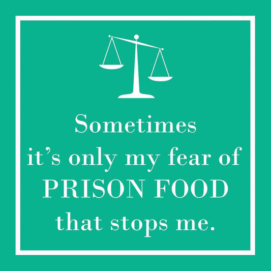 Prison Food Cocktail Napkin