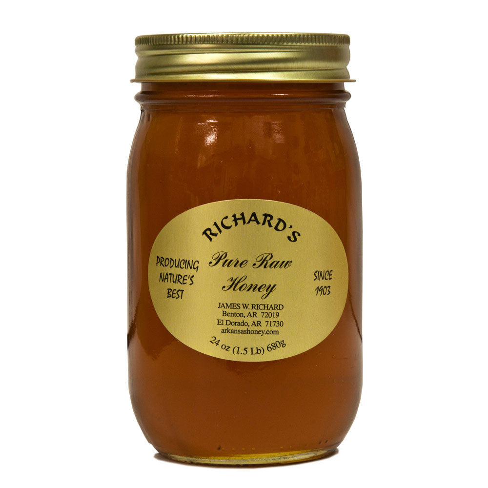 Richard's Pure Raw Honey, 16 oz.