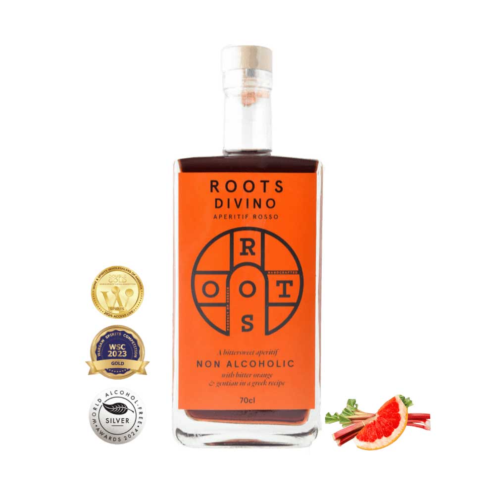 Roots Divino Rosso Non-Alcoholic Vermouth - The Savory Pantry