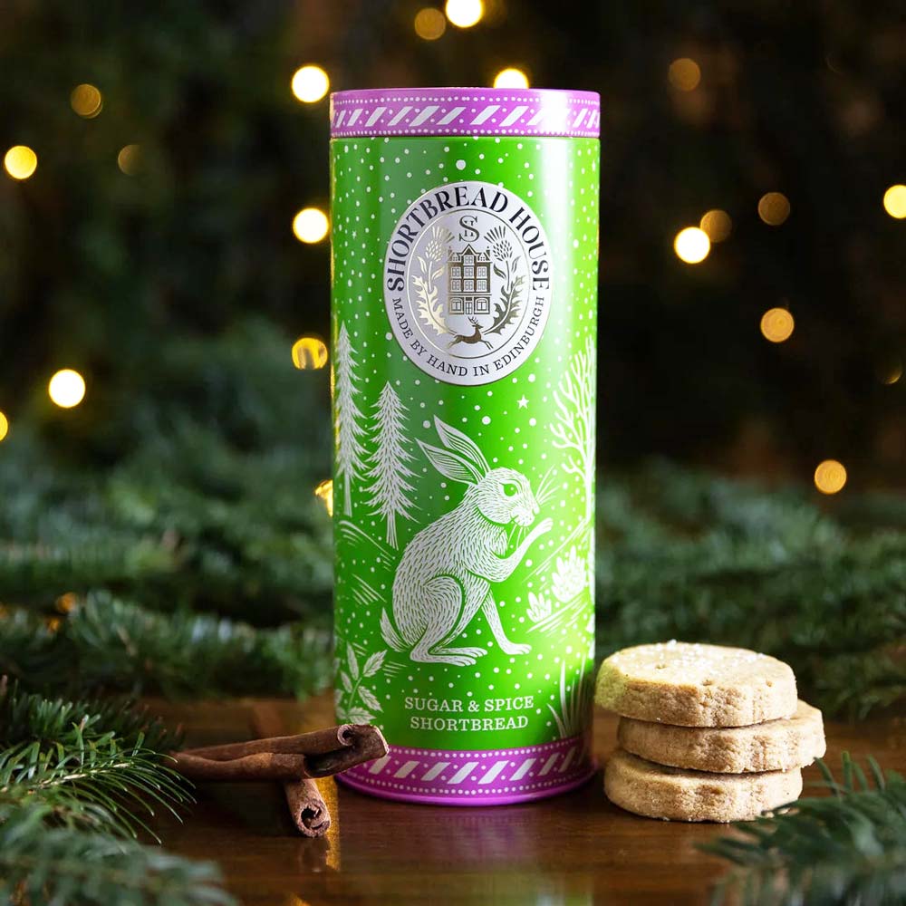 Sugar & Spice Scottish Shortbread Holiday Tin