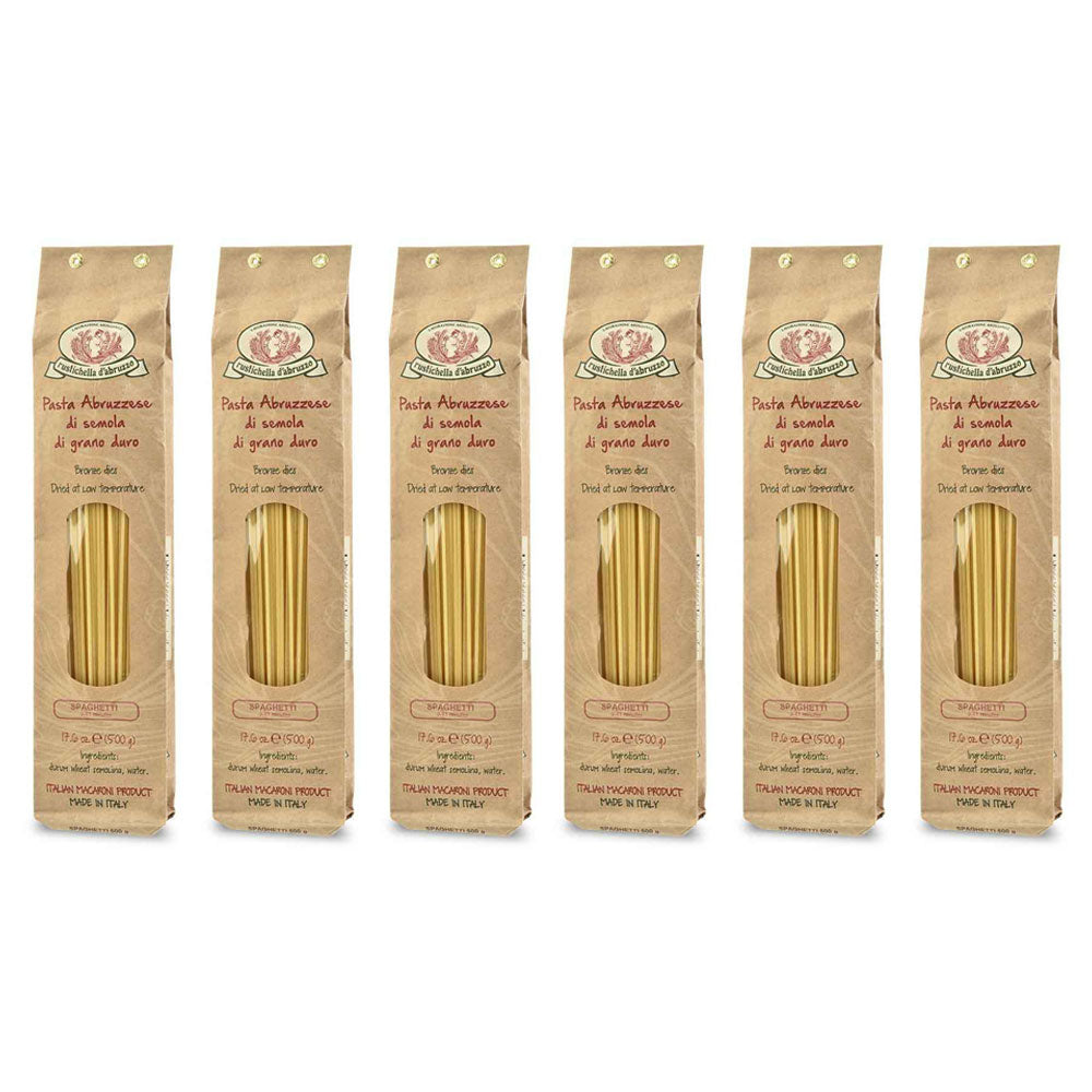 Rustichella d'Abruzzo Spaghetti (6 Pack)