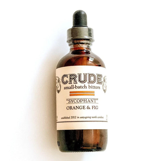 Sycophant Small-Batch Bitters with Orange & Fig