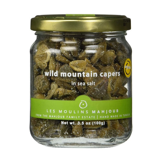 Wild Mountain Capers in Sea Salt