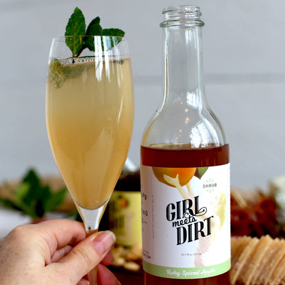 Ruby Spiced Apple Shrub