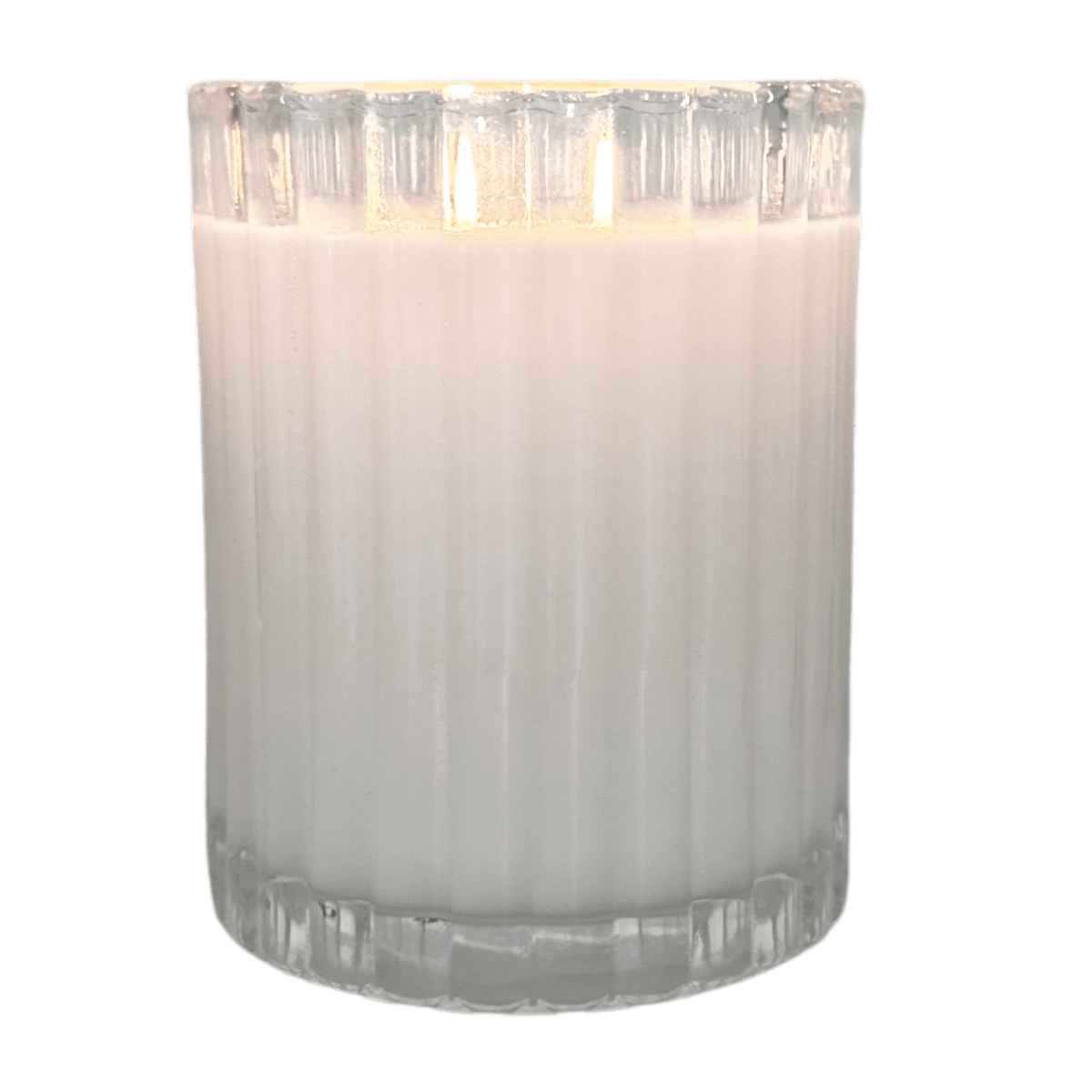 Cheers Champagne + Sugar Fluted Coconut Wax Candle - The Savory Pantry