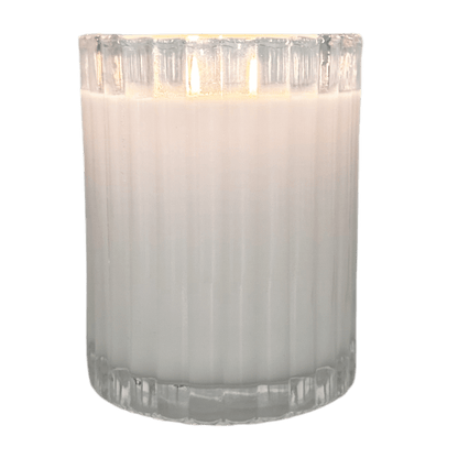 Cheers Champagne + Sugar Fluted Coconut Wax Candle - The Savory Pantry