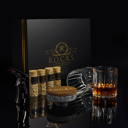 Whiskey & Cocktail Smoker Kit Gift Set