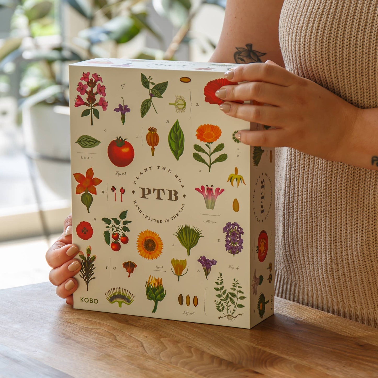 KOBO Plant the Box Votive Gift Set