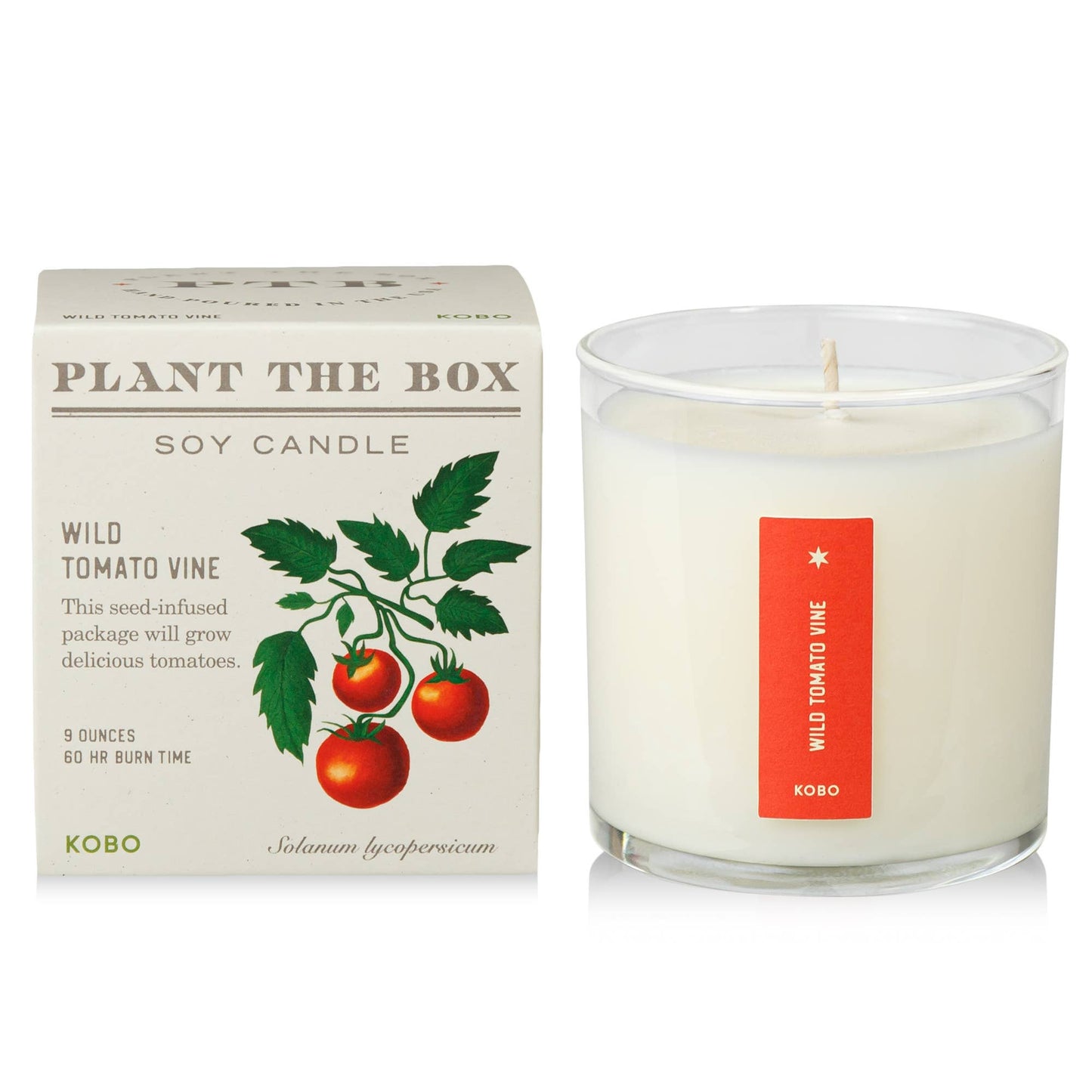 KOBO Wild Tomato Vine Seed Candle