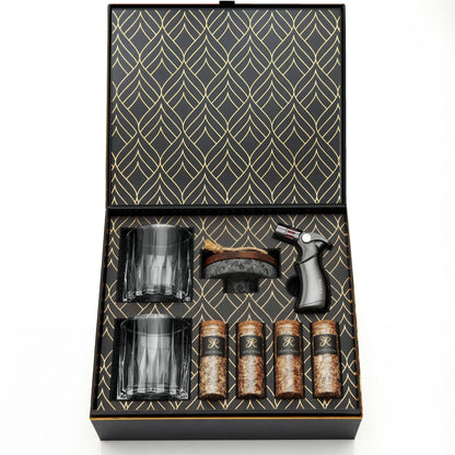 Whiskey & Cocktail Smoker Kit Gift Set