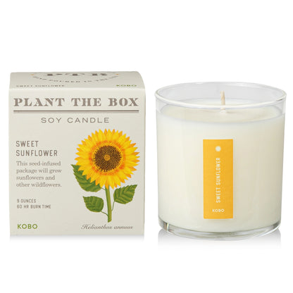 KOBO Sweet Sunflower Seed Candle