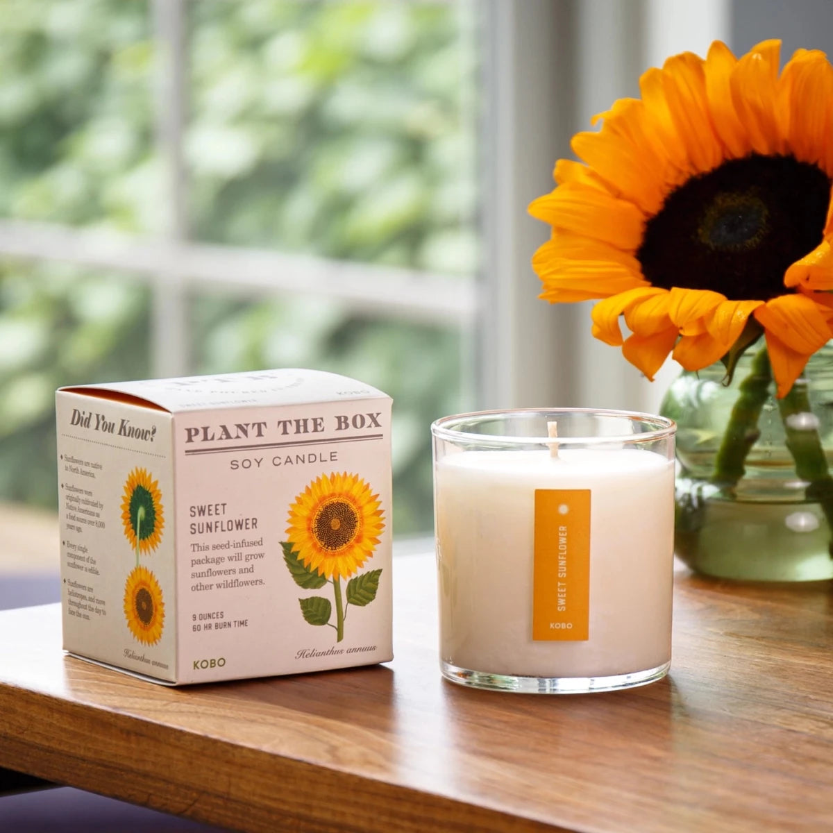 KOBO Sweet Sunflower Seed Candle - Thumbnail 3